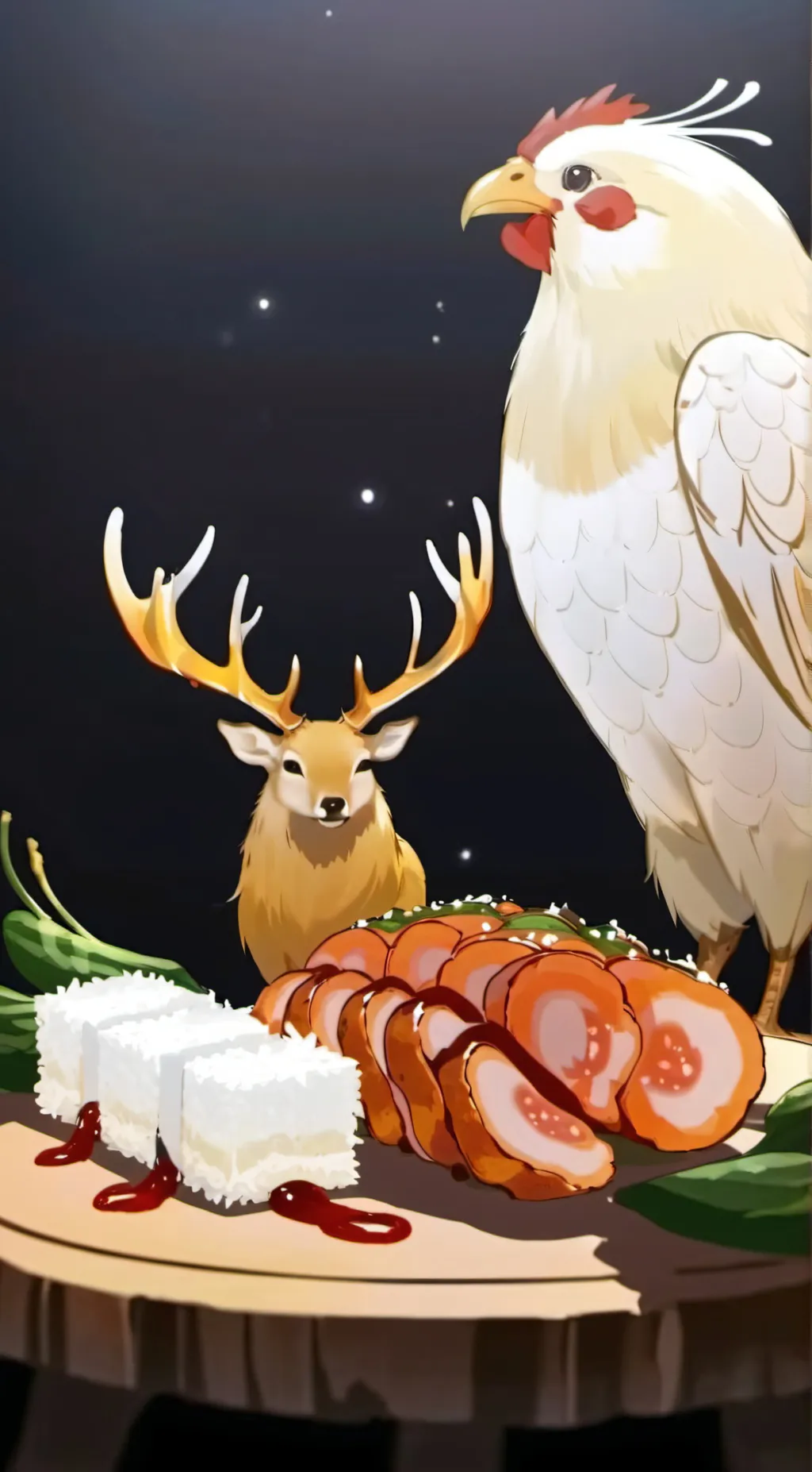 ai character: naming animalbelik background