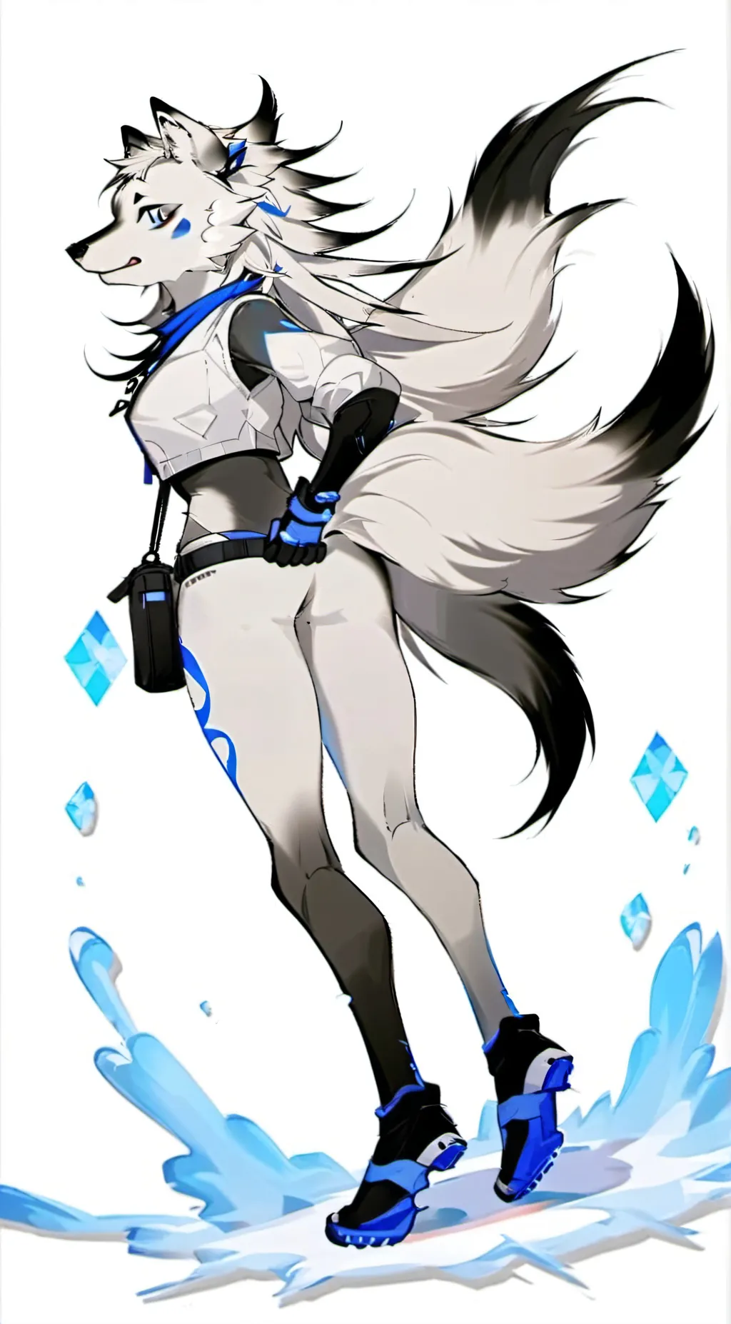 ai character: Garcia Sherly  background