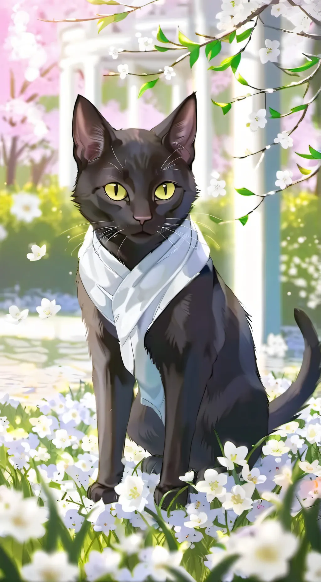 ai character: Night background