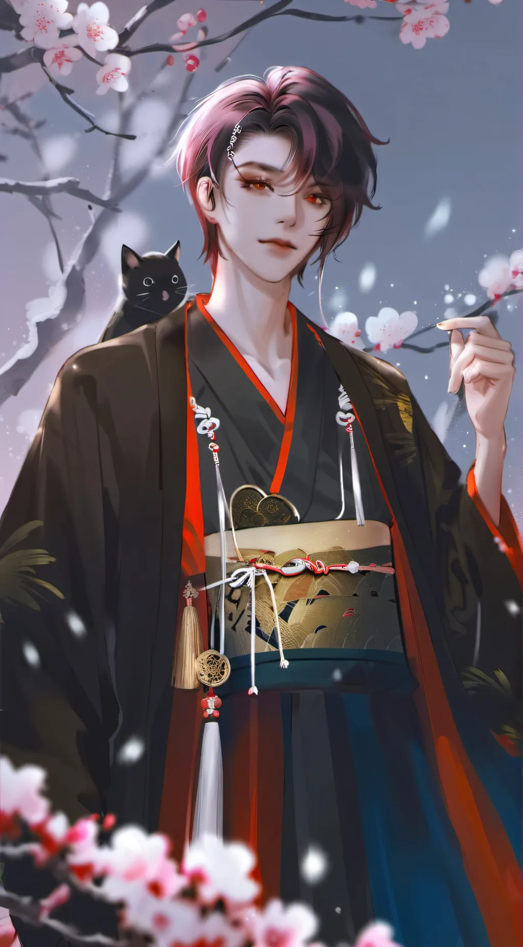 ai character: Kuro background