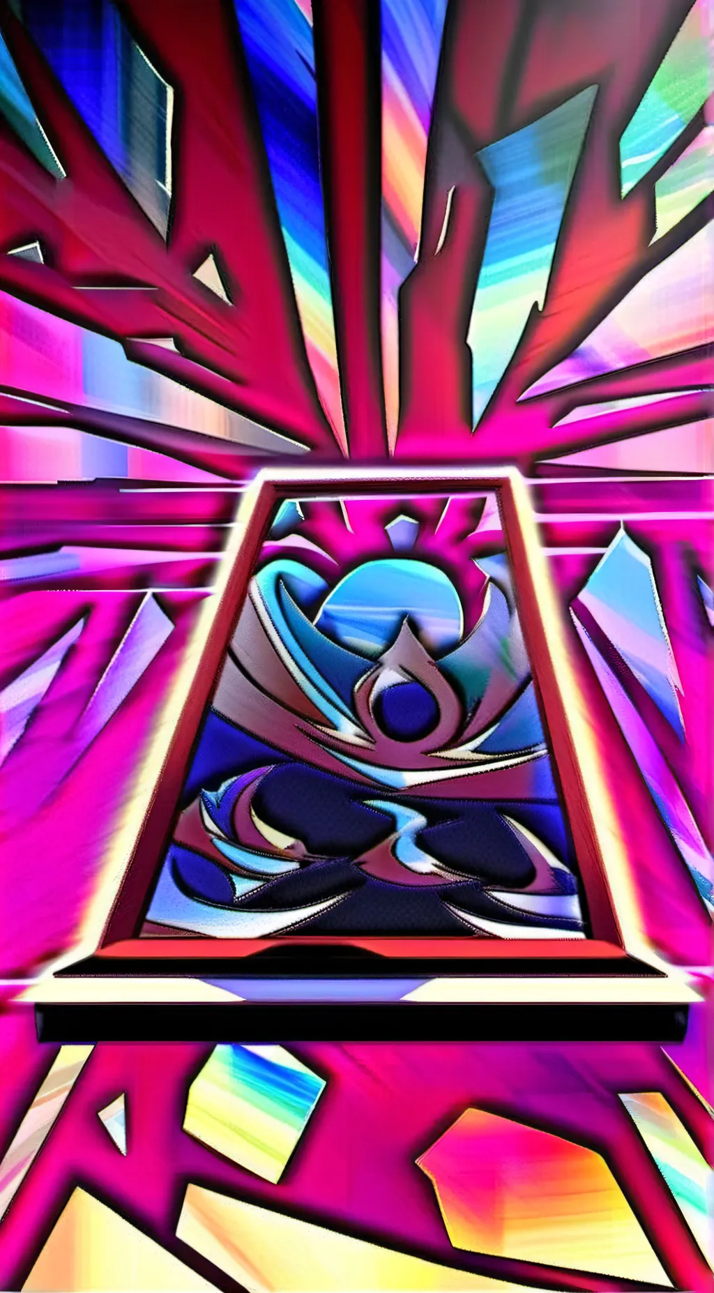 ai character: magic book background