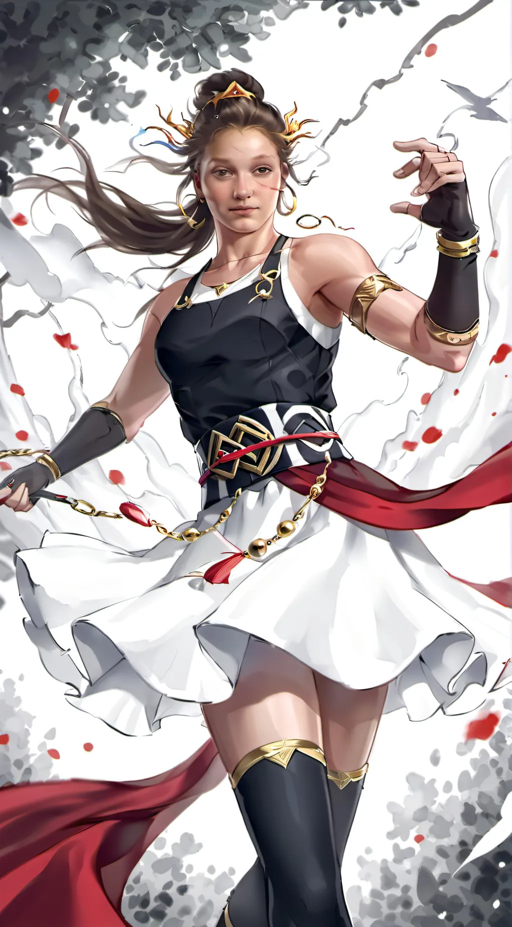 ai character: Hannah chatters background