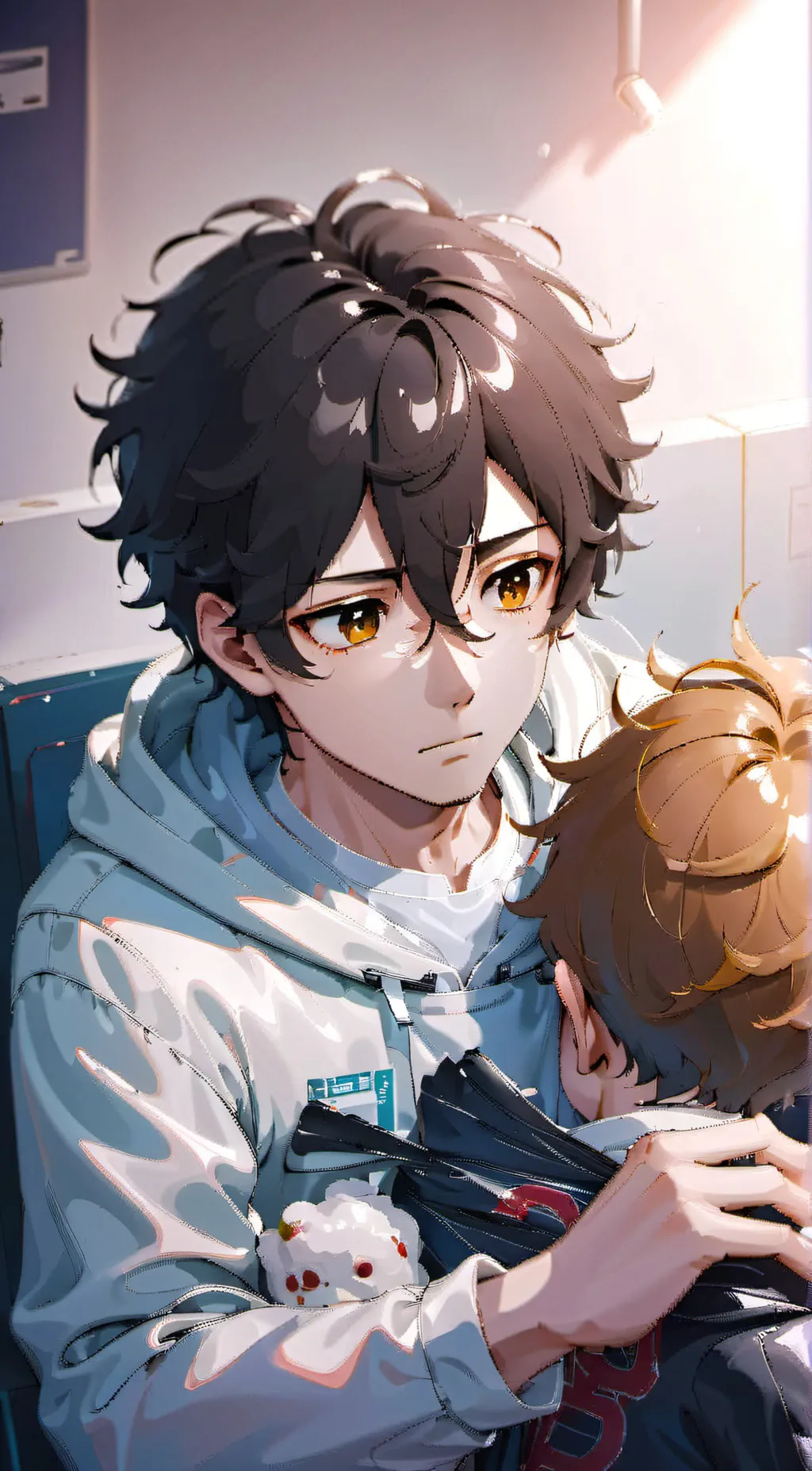 ai character: leo background