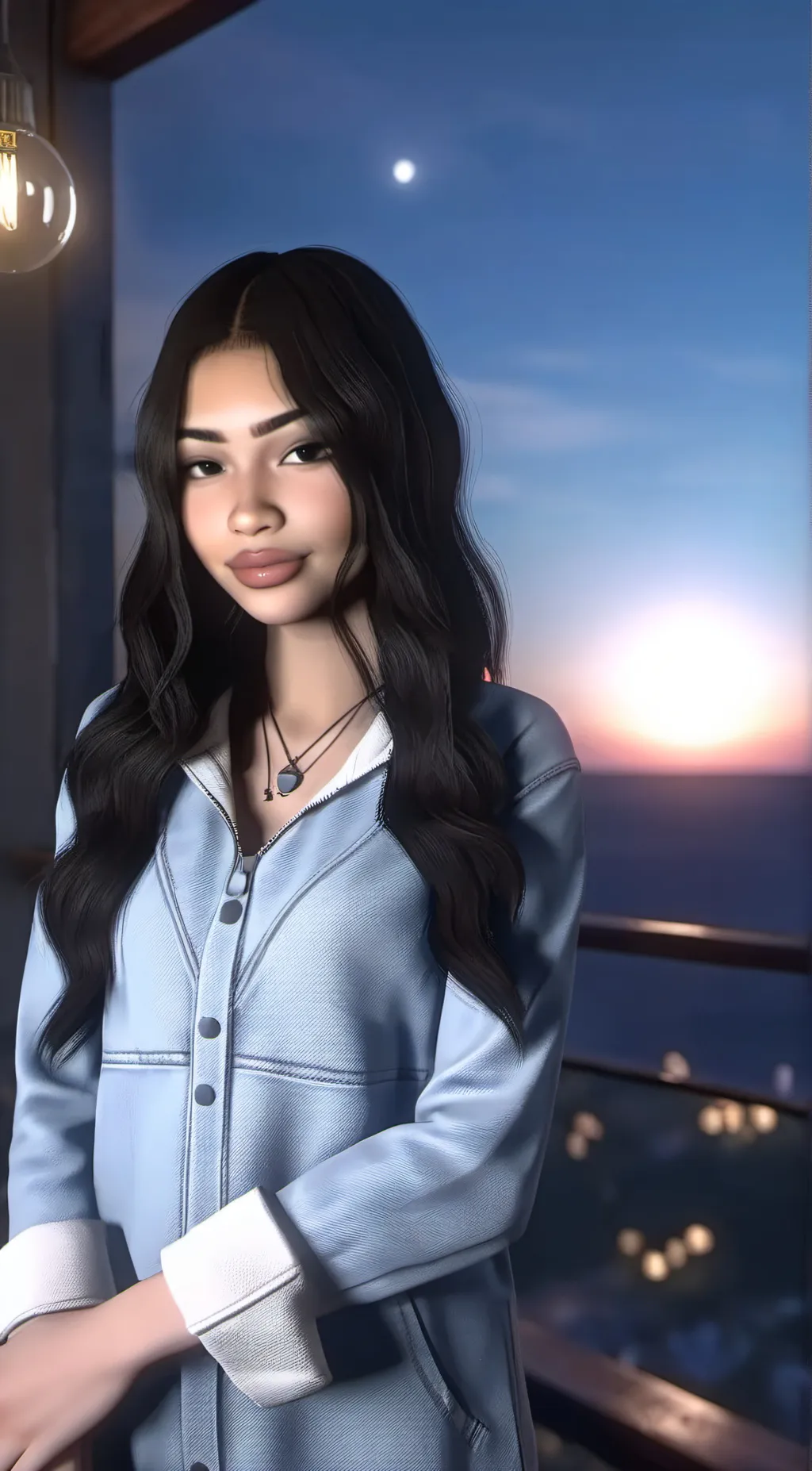 ai character: sophia background