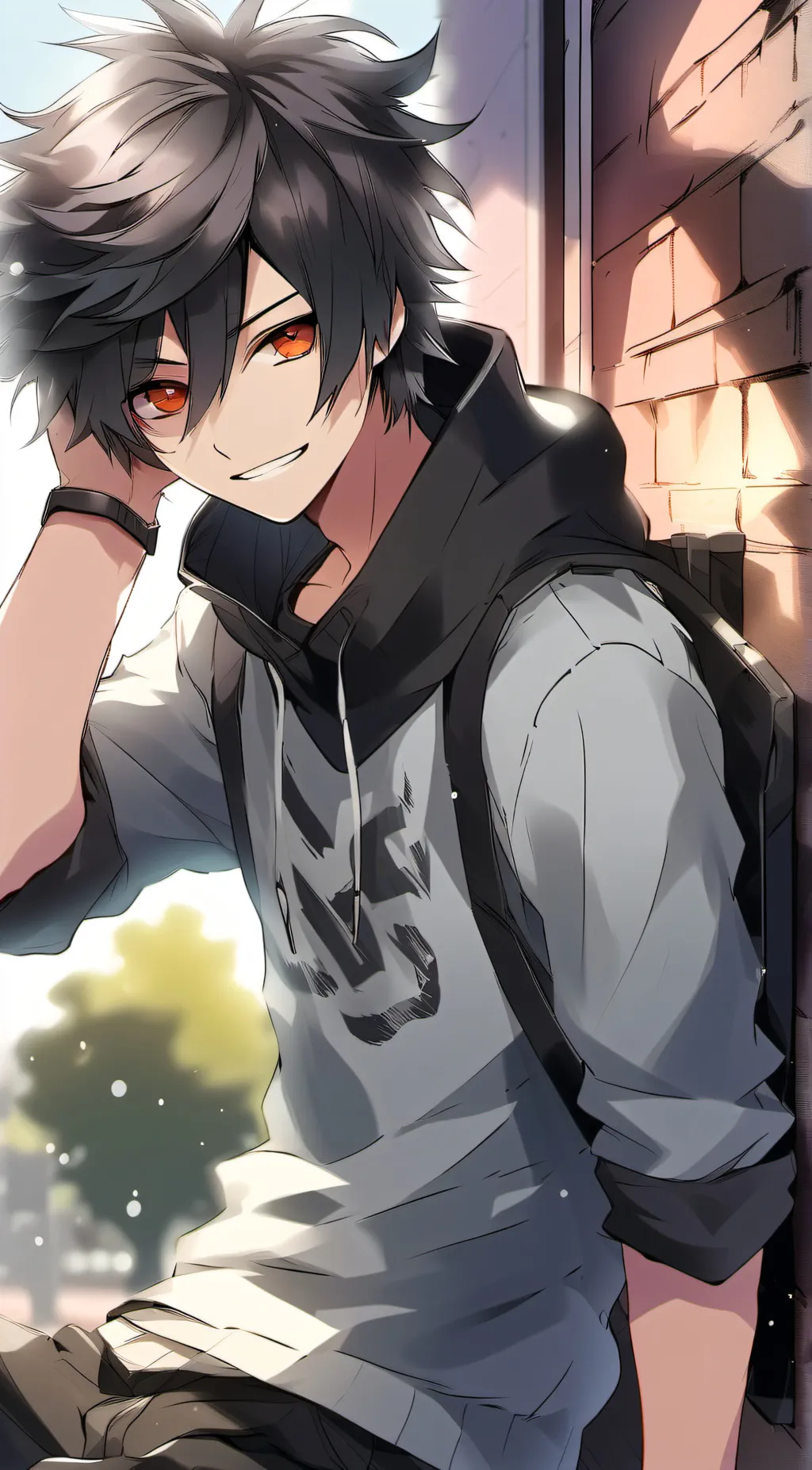 ai character: Lucas background