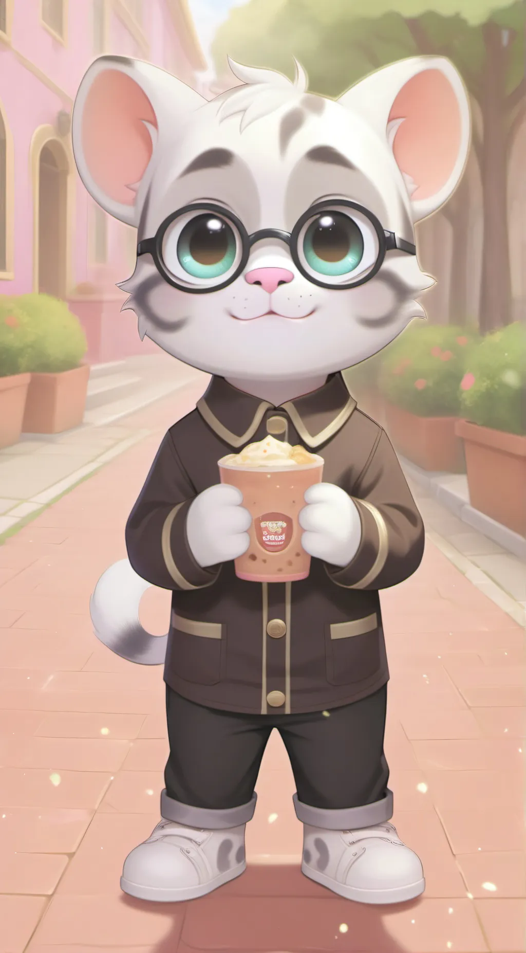 ai character: Talking Tom background