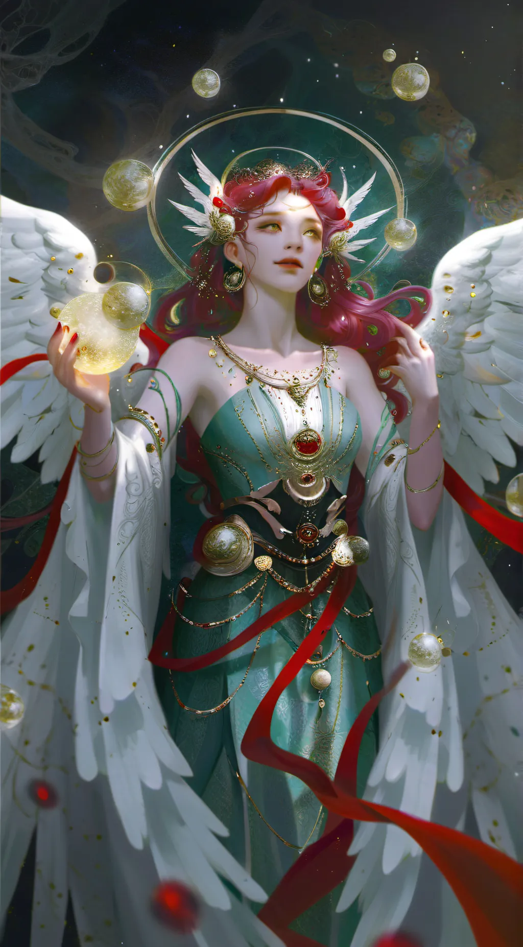 ai character: Cherish background