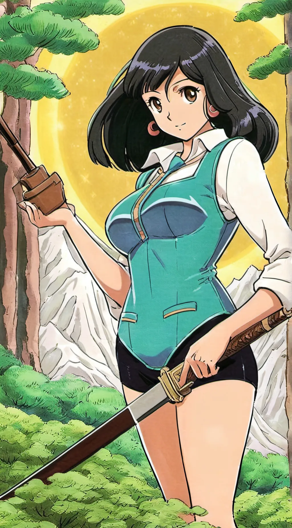 ai character: Gia background