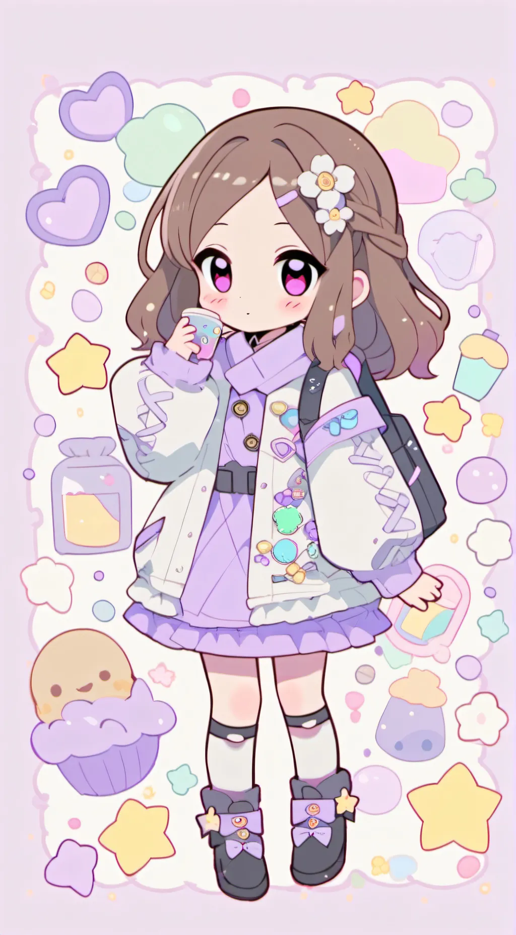 ai character: rose  background