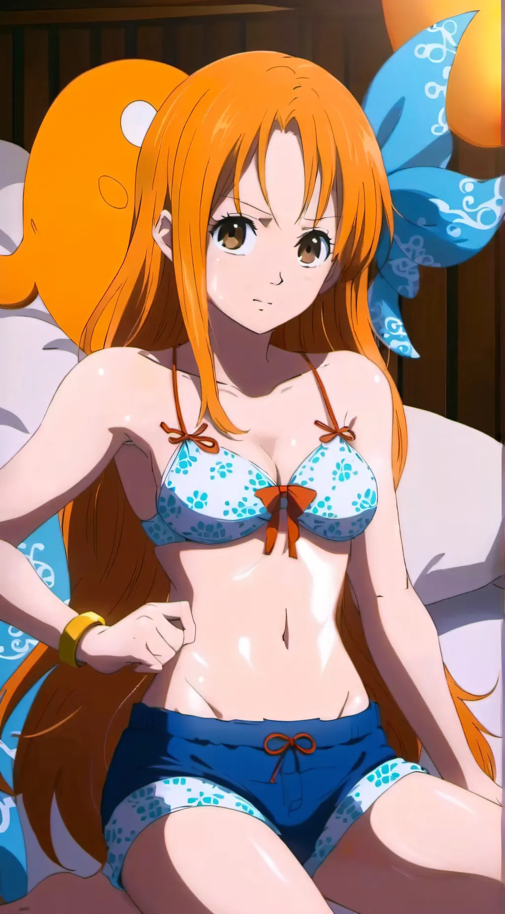 ai character: Nami background