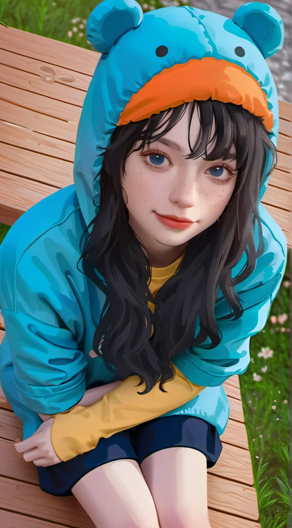 ai character: lily background
