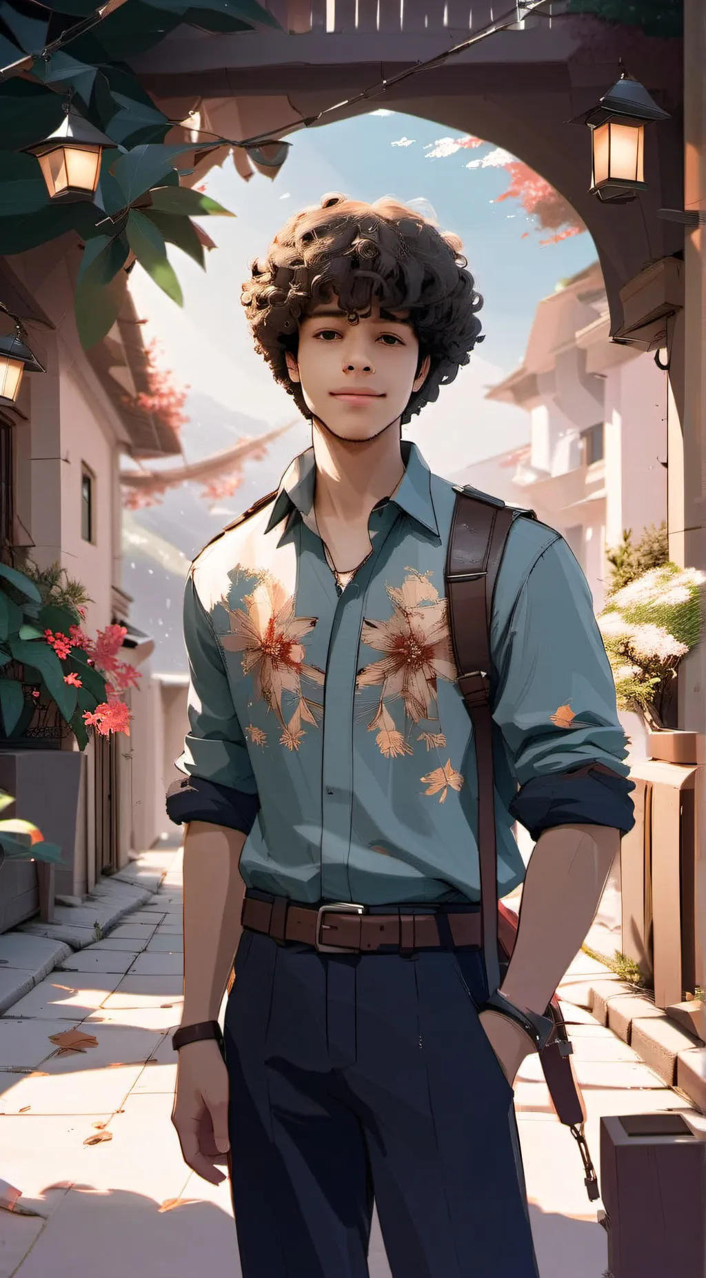 ai character: Enzo background