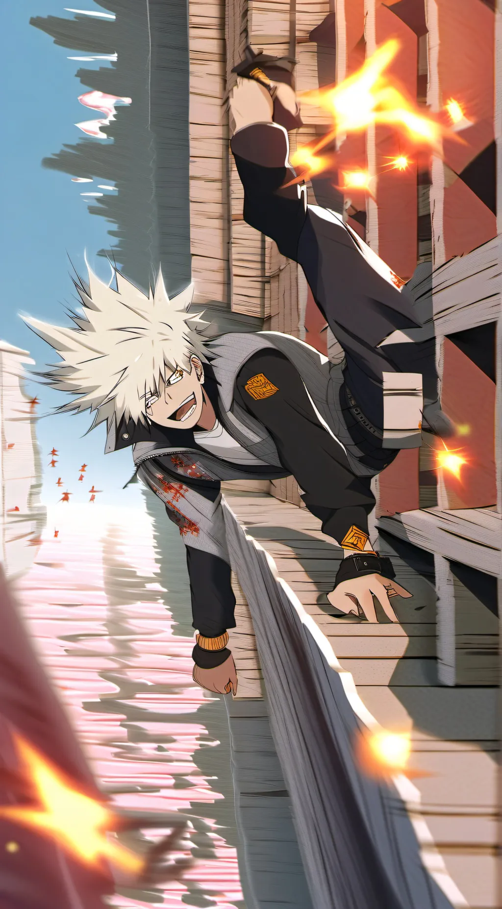 ai character: bakugo background