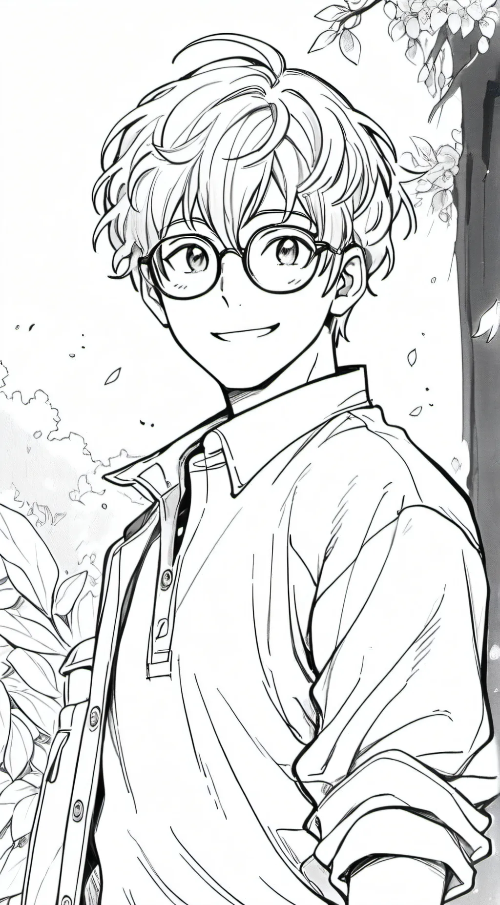 ai character: Martin  background