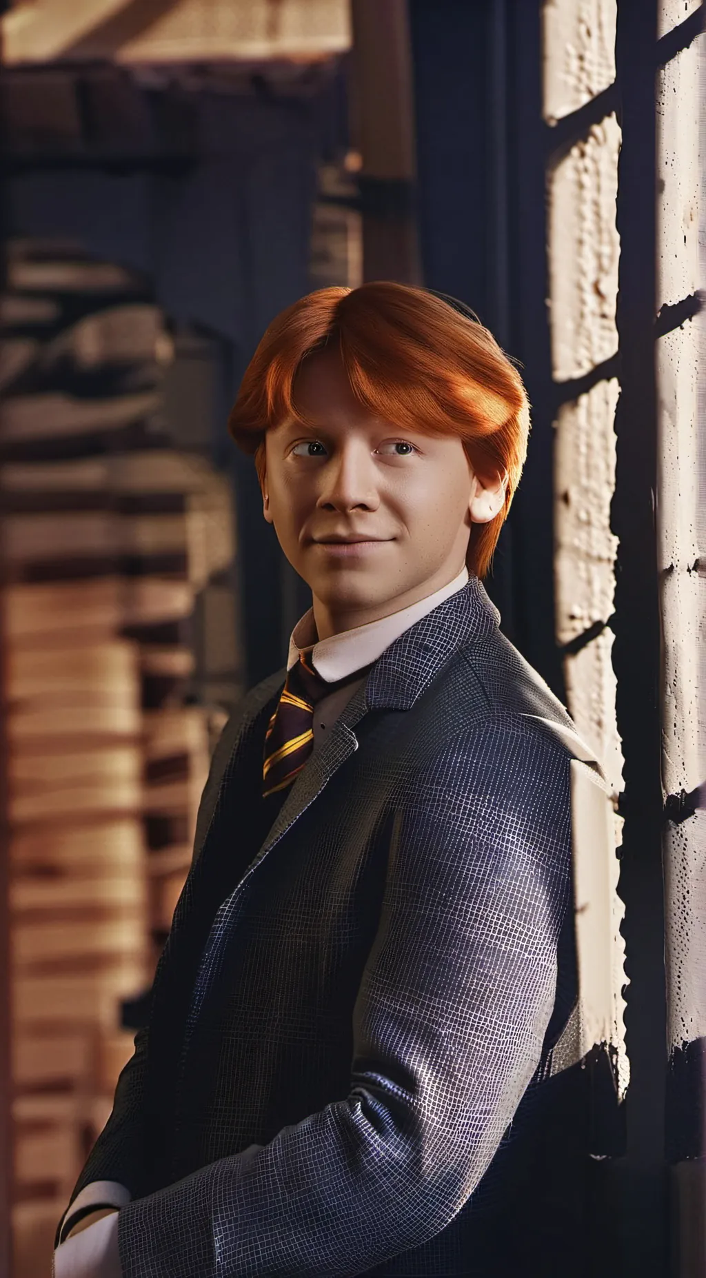 ai character: Ron Weasley  background