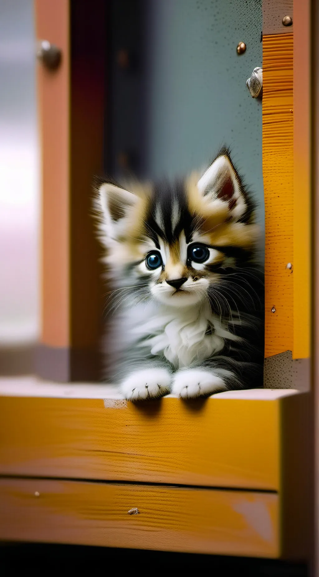 ai character: Fluffy background