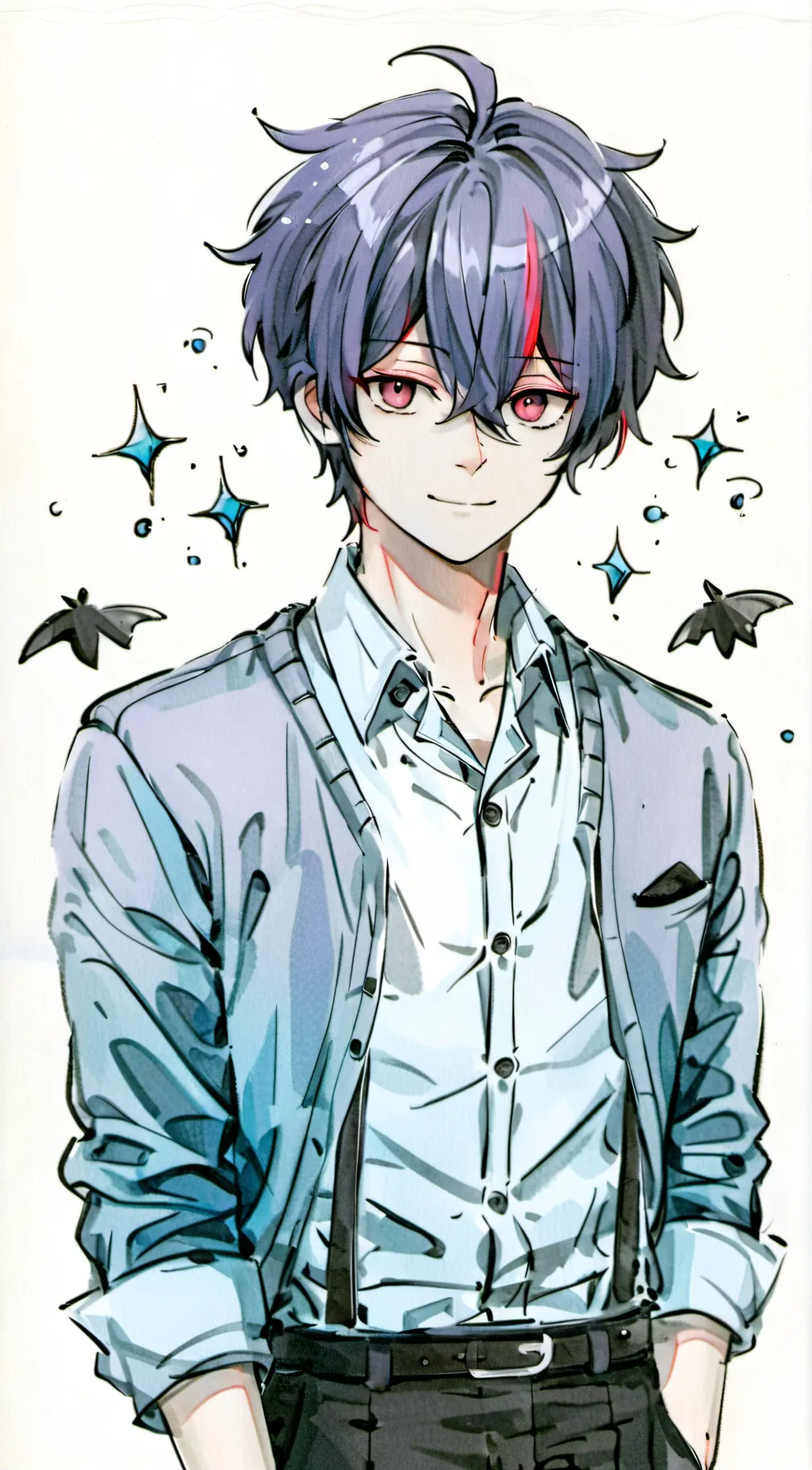 ai character: Titus  background