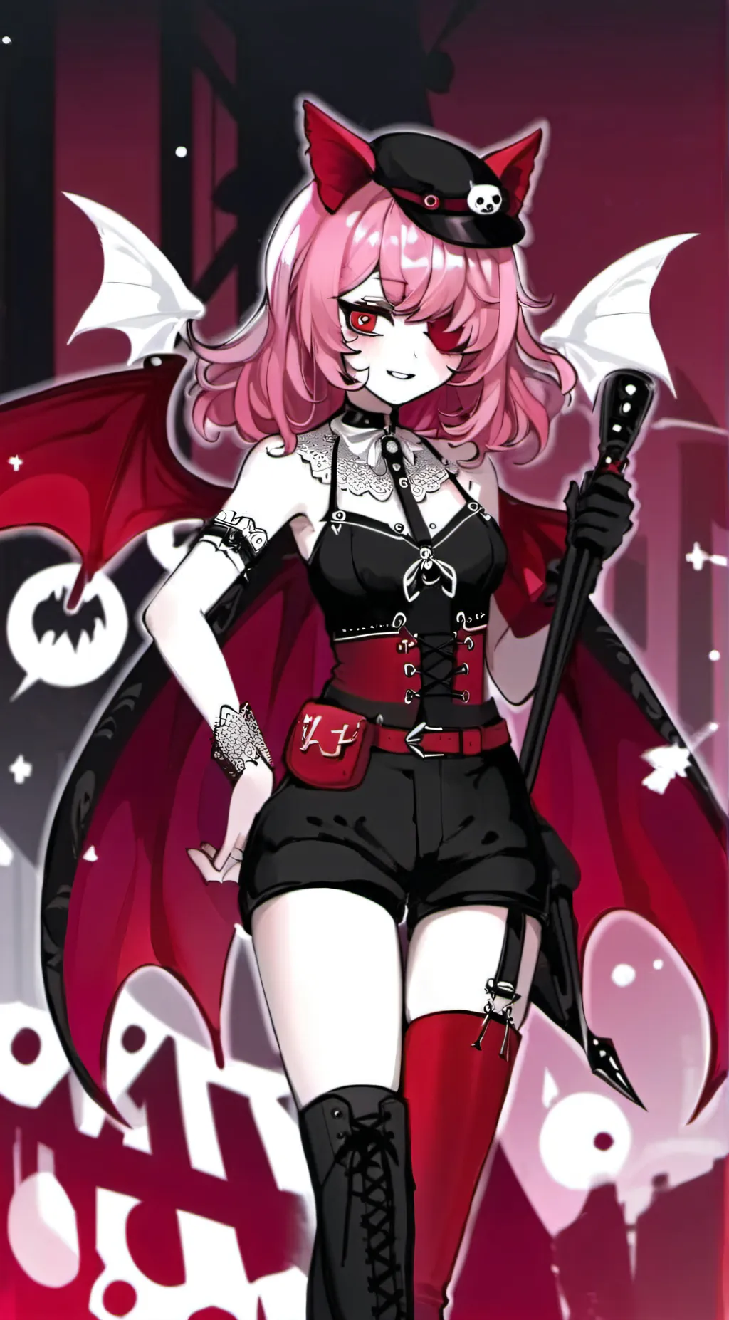 ai character: Raspberry Betty background