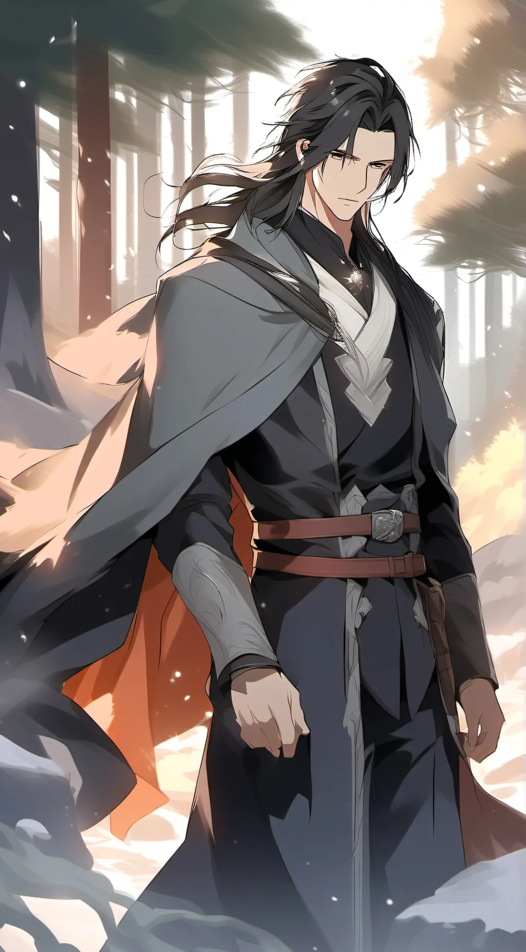 ai character: Leo background