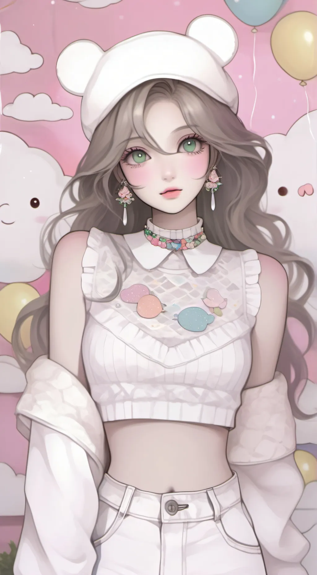 ai character: Lucey background