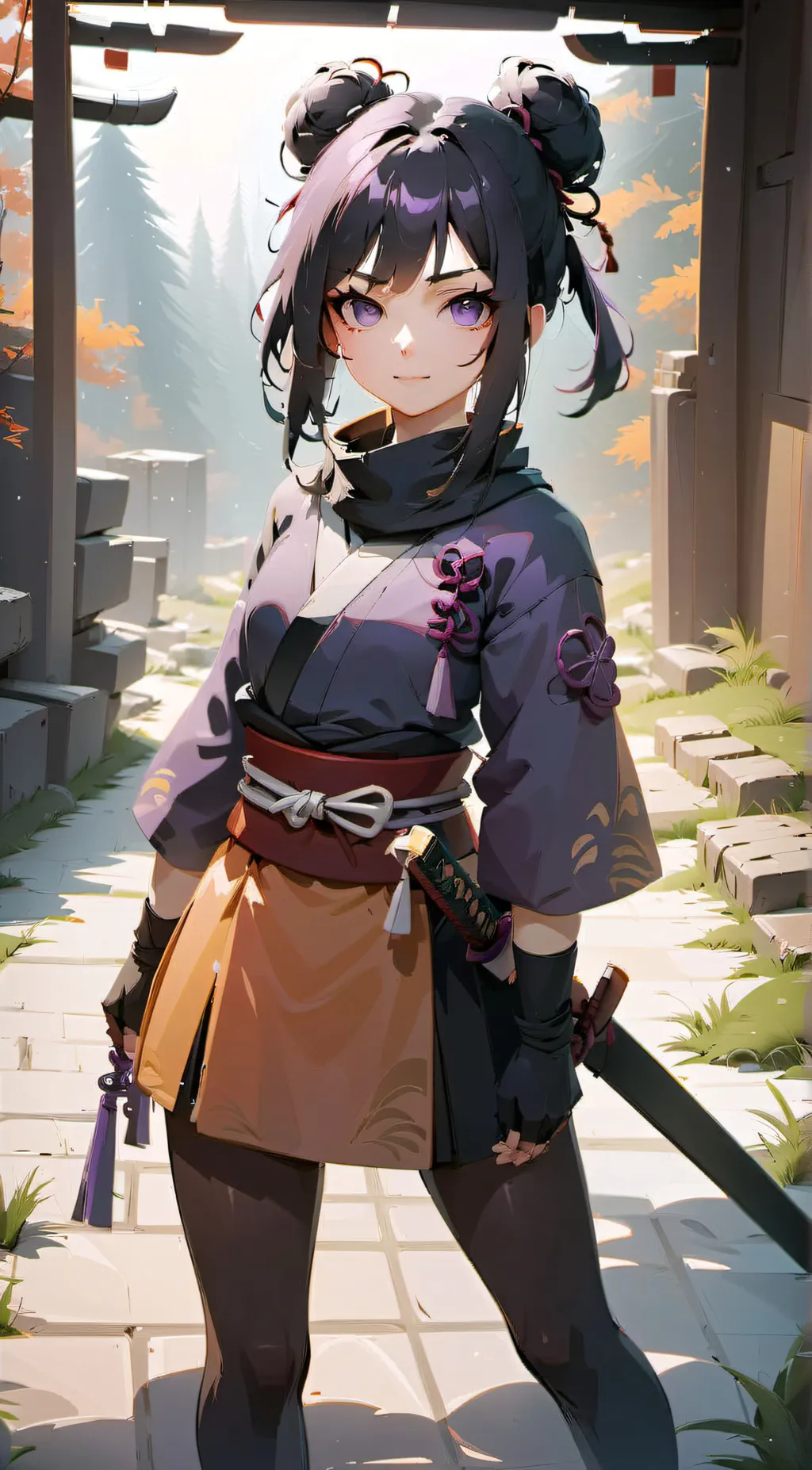 ai character: Hikari background