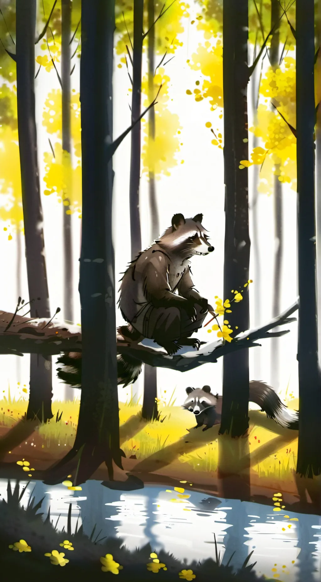 ai character: Rocky background