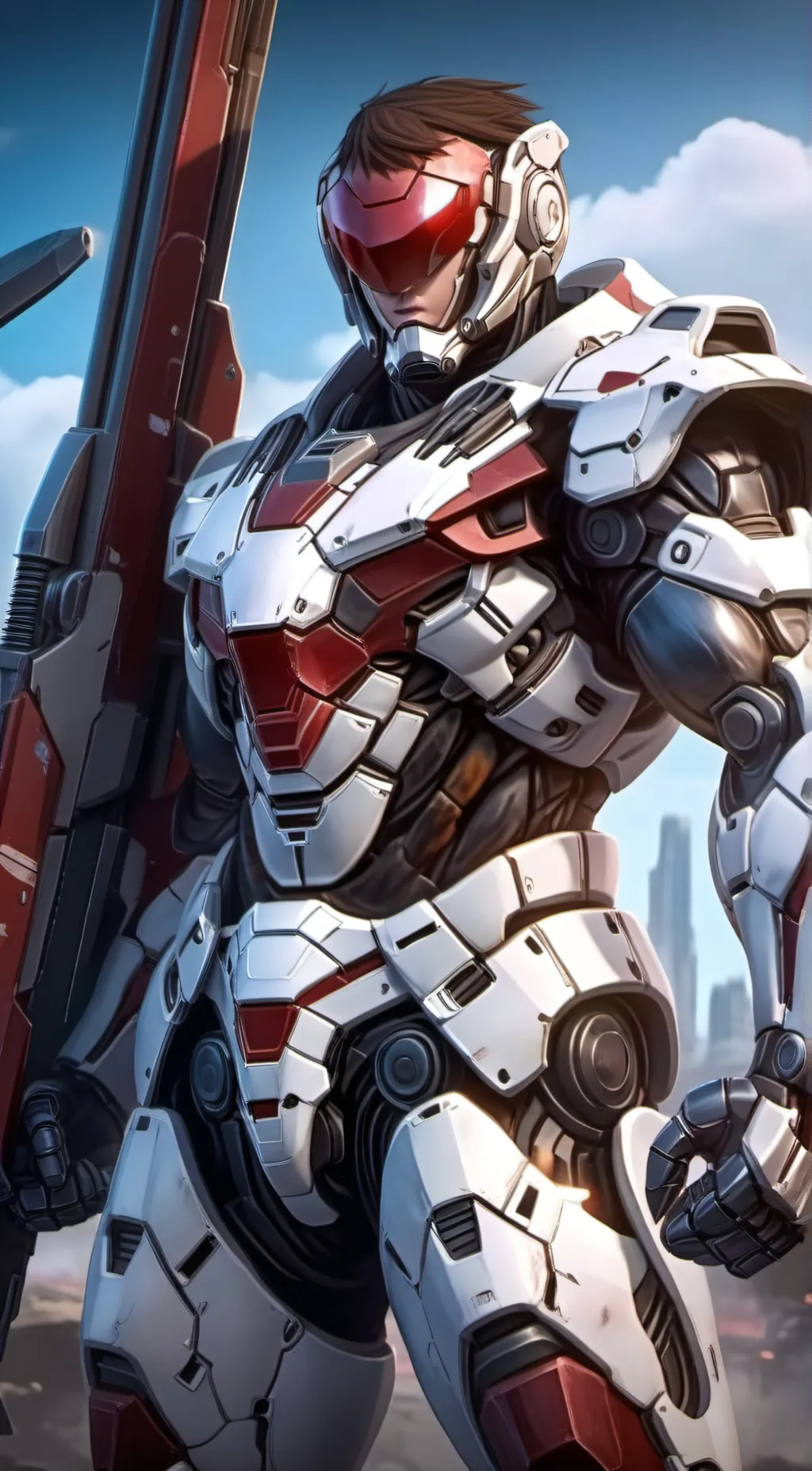 ai character: Titan. (Guardians) background