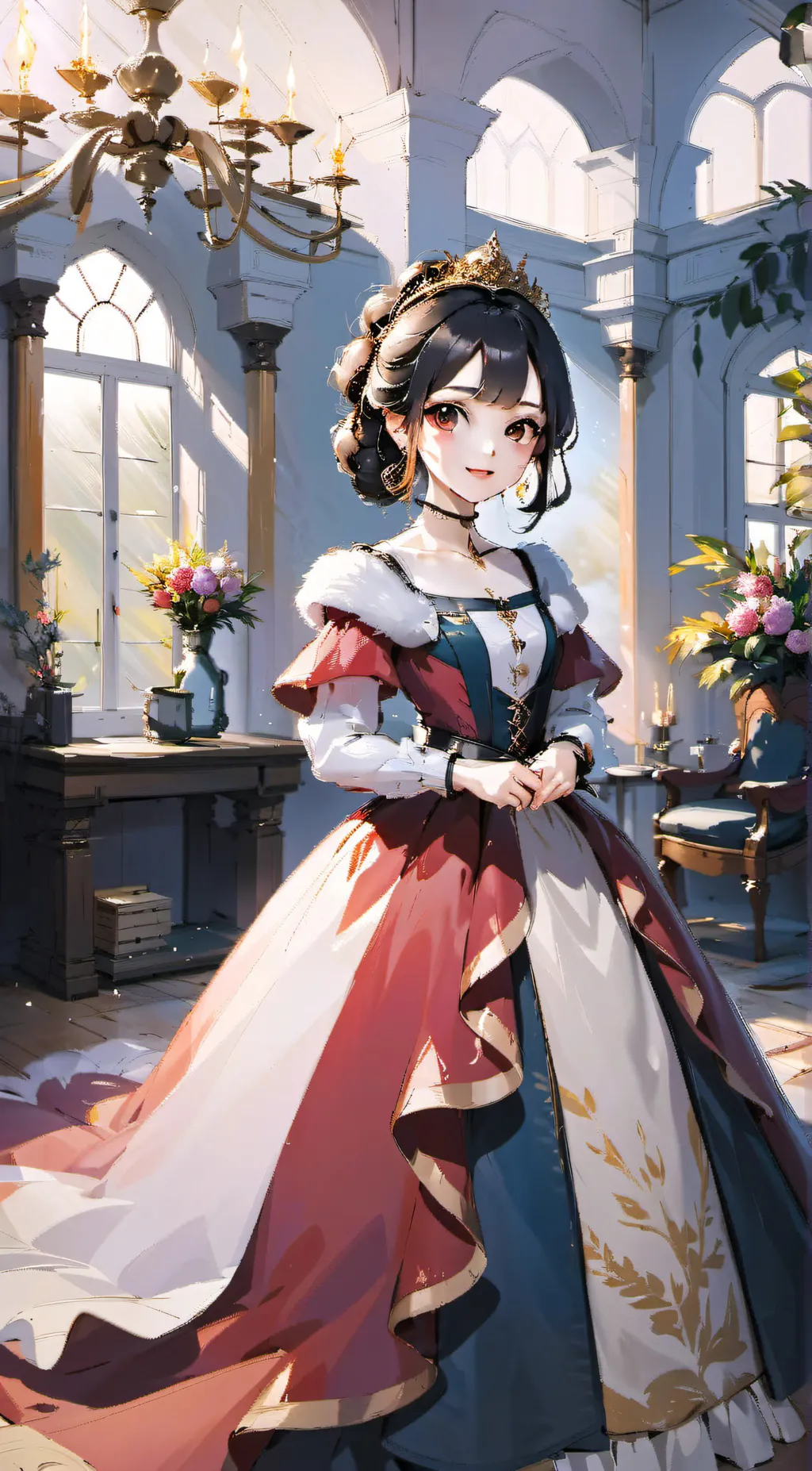 ai character: princess Sophie background