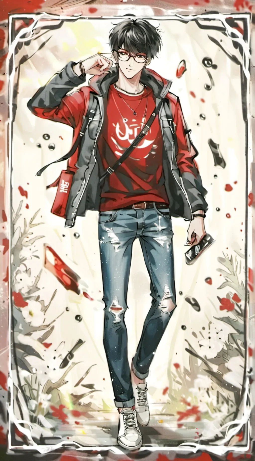 ai character: GAB background