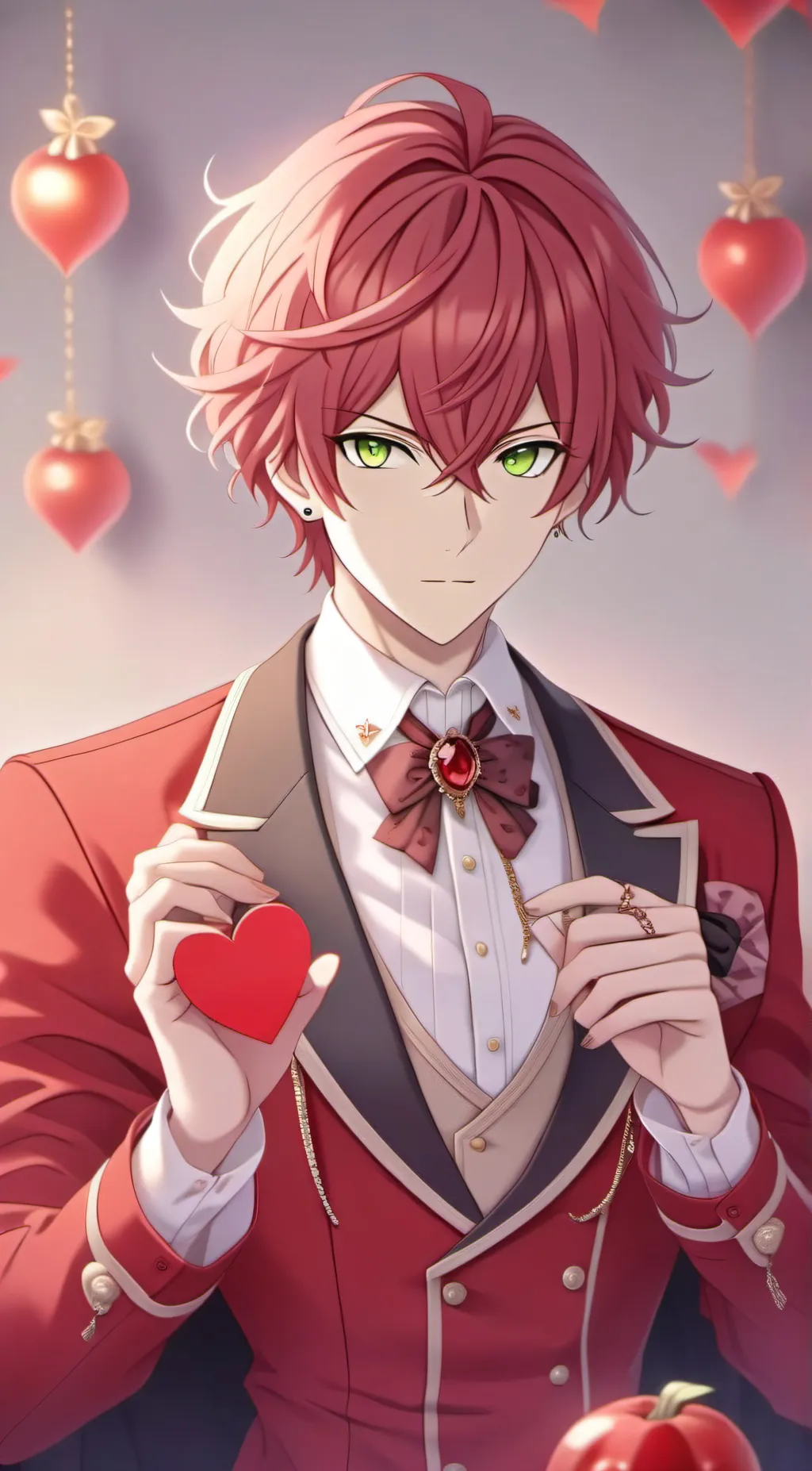 ai character: Ayato sakamaki background