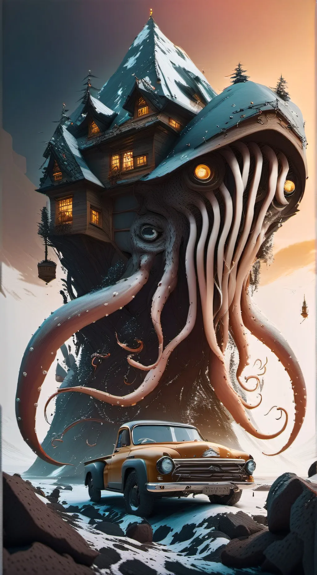 ai character: Creatch background