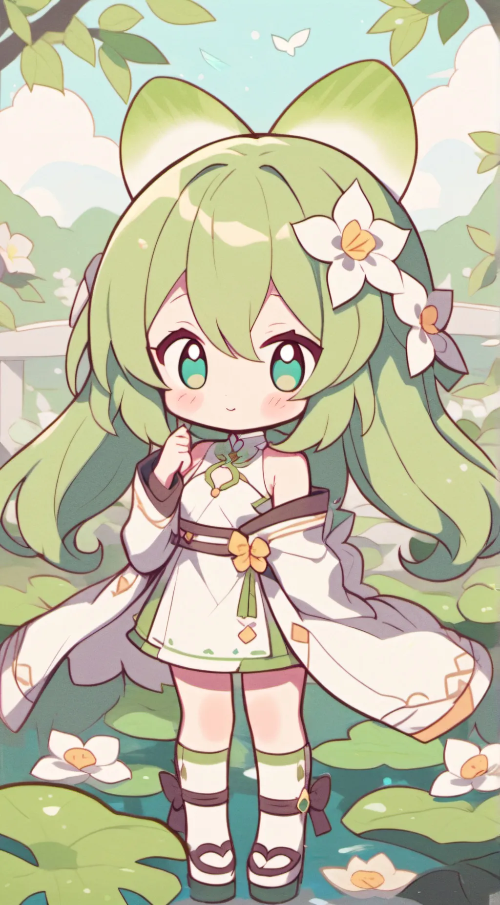 ai character: Caly background