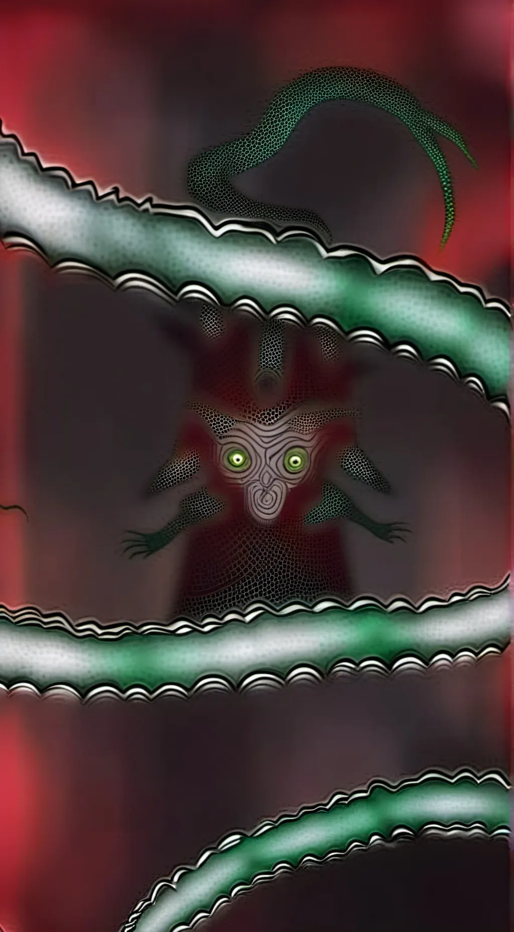 ai character: Serpent  background