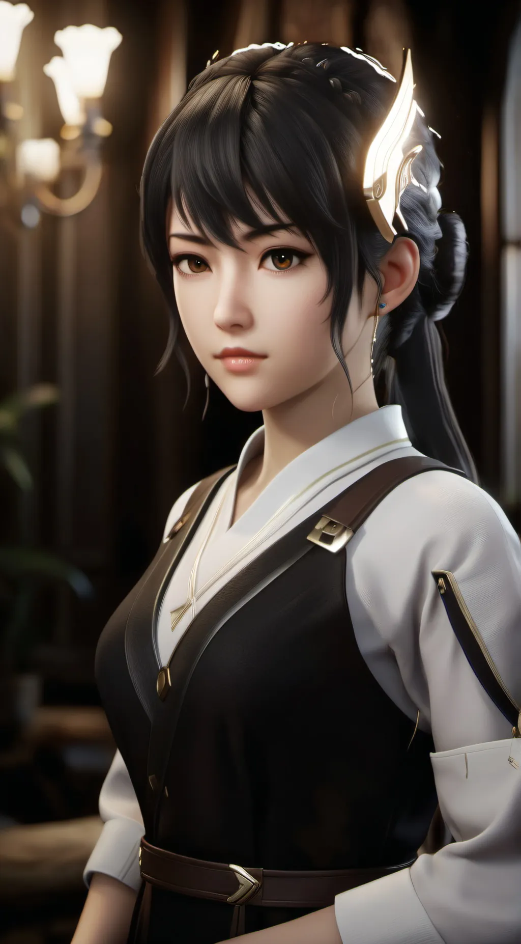 ai character: Terra background