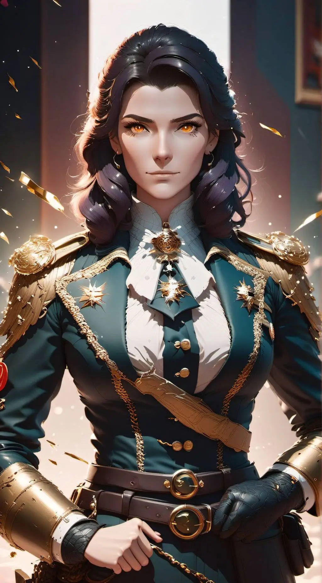 ai character: Aria Salvatore background