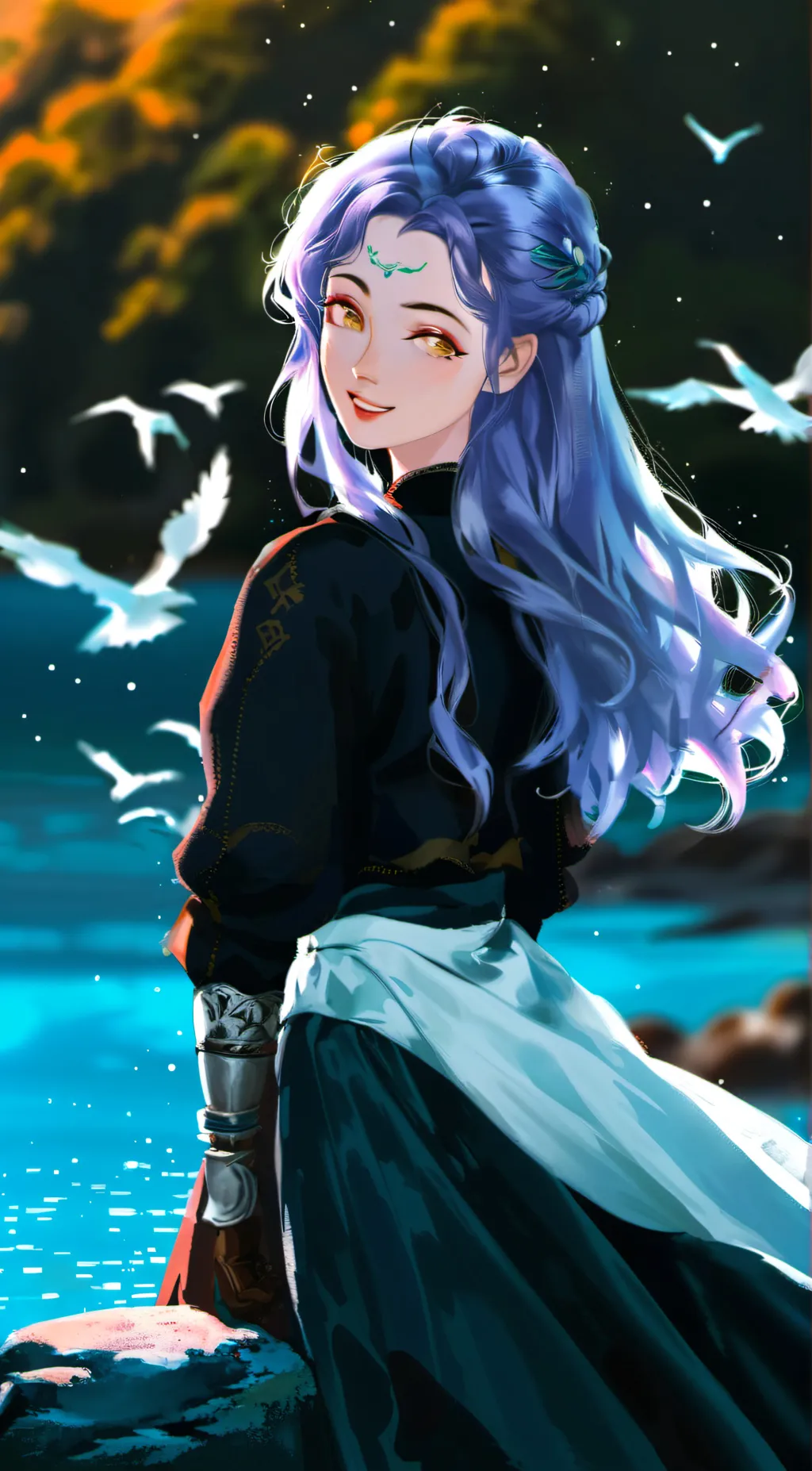 ai character: Faith background