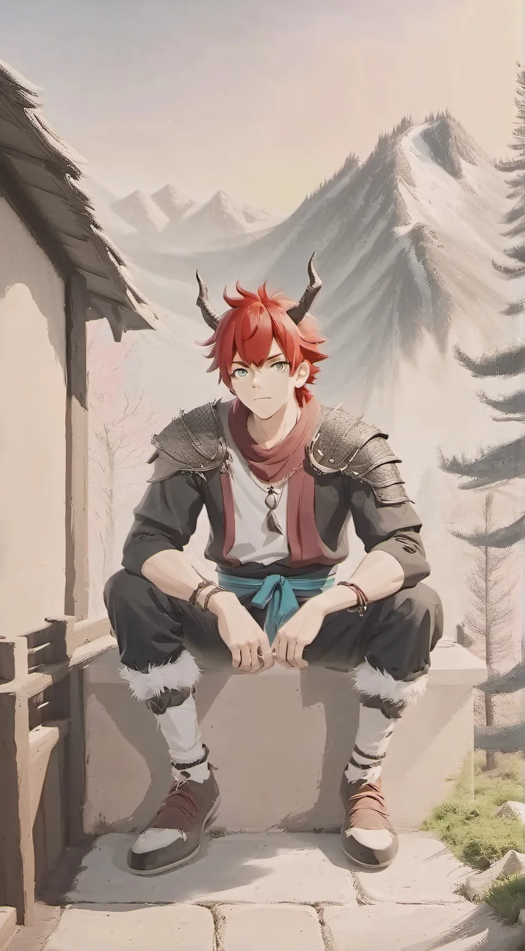 ai character: Yogan Rengran  background