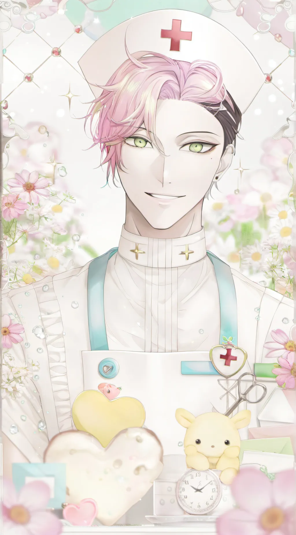 ai character: Mark background