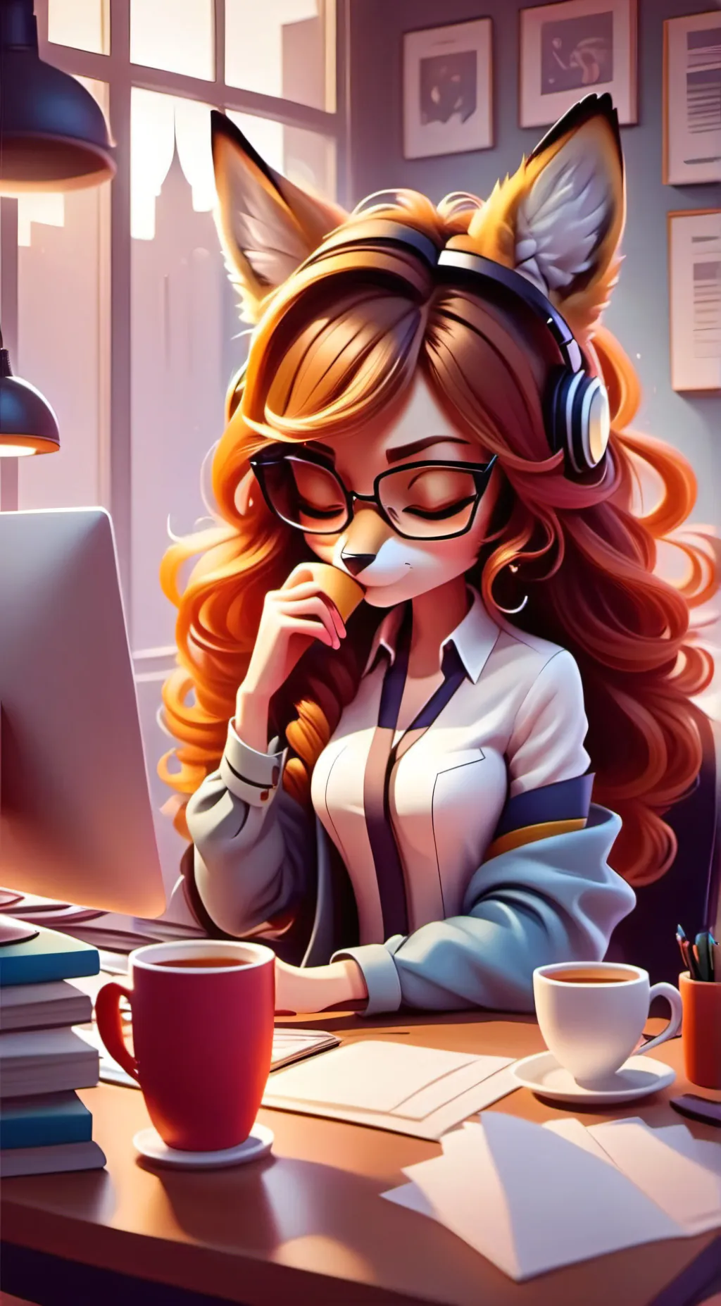 ai character: Lynette  background