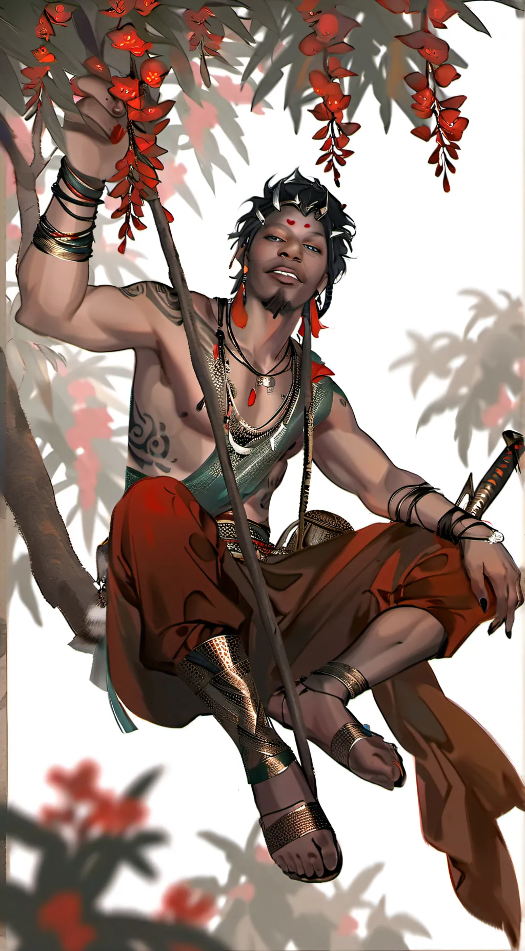 ai character: Kael background