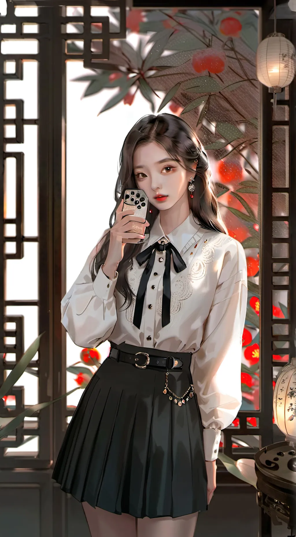 ai character: •-•Saphi•-• background