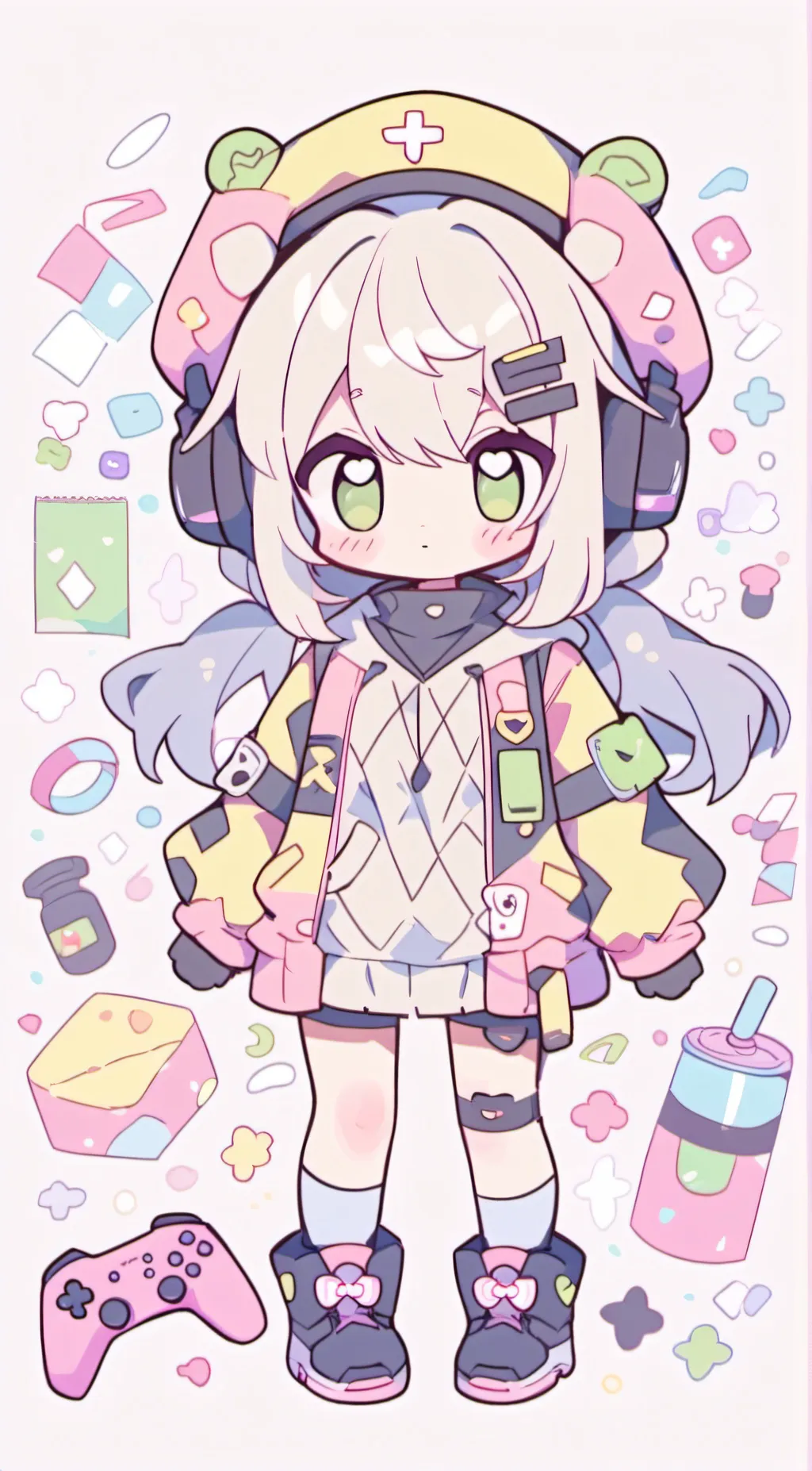 ai character: kitsini background