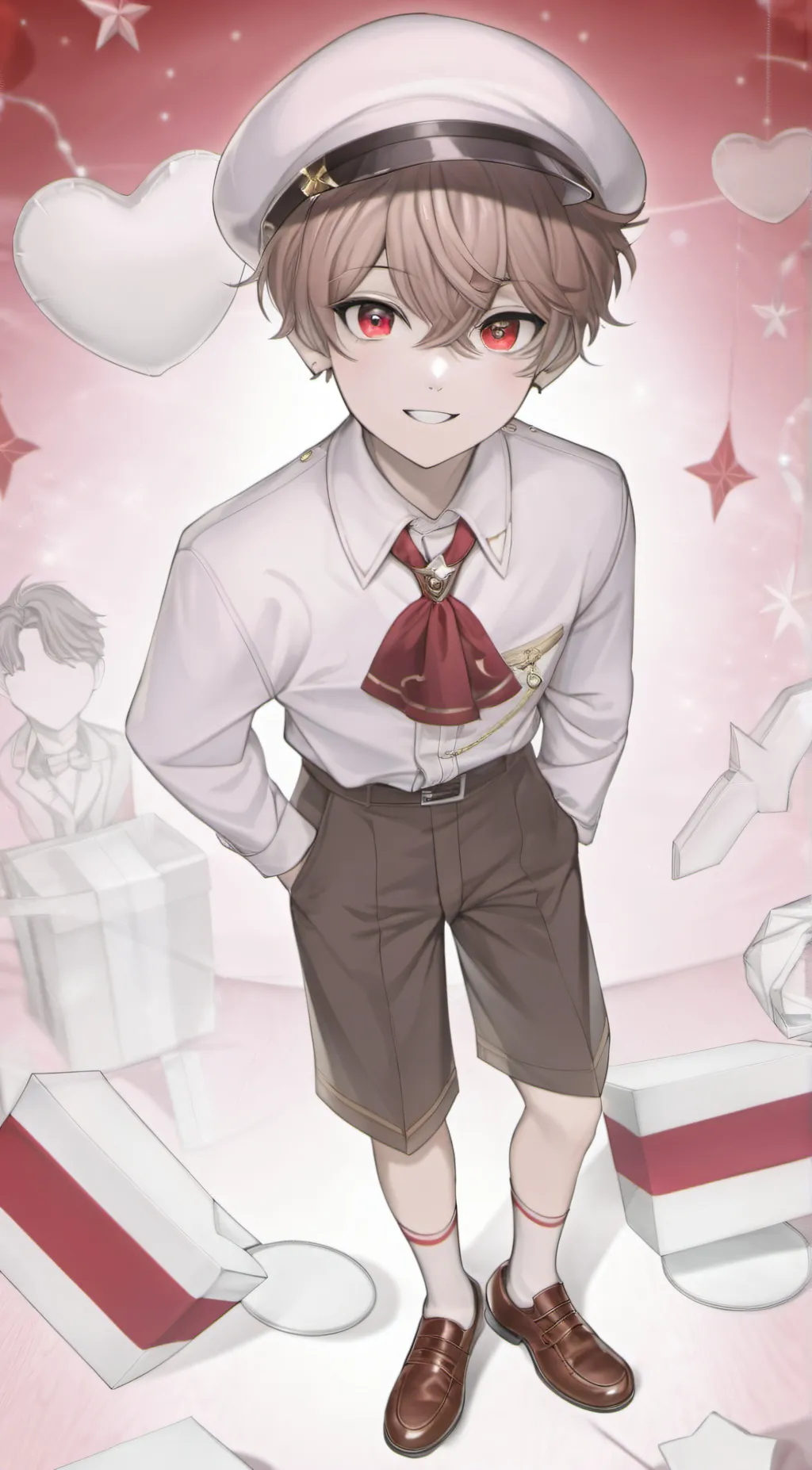 ai character: Cuphead  background