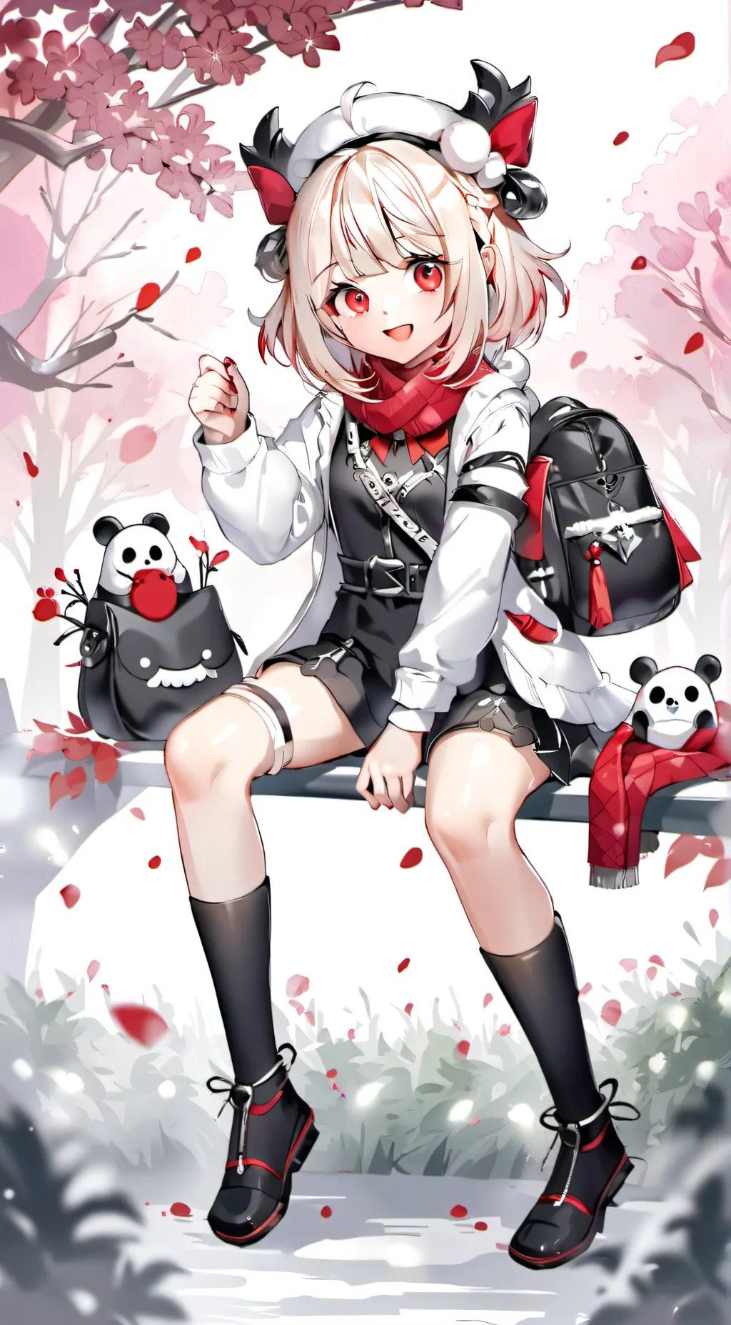 ai character: milo  background