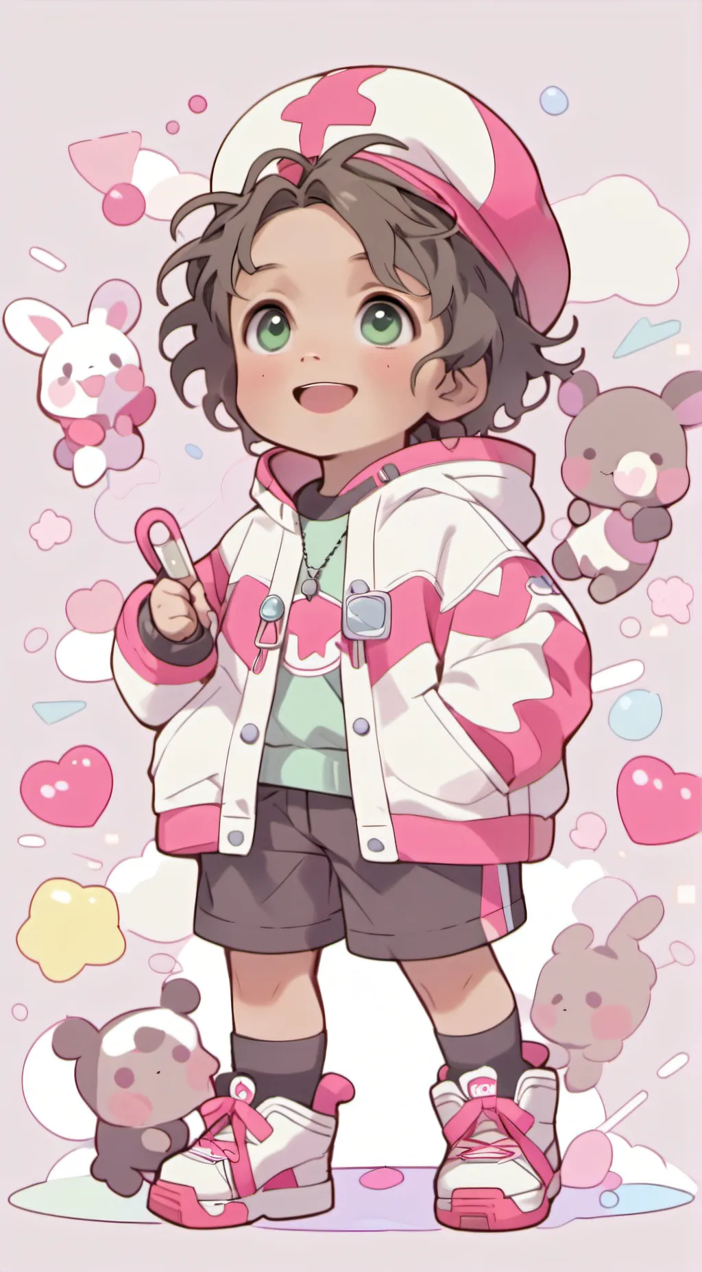 ai character: Carter background