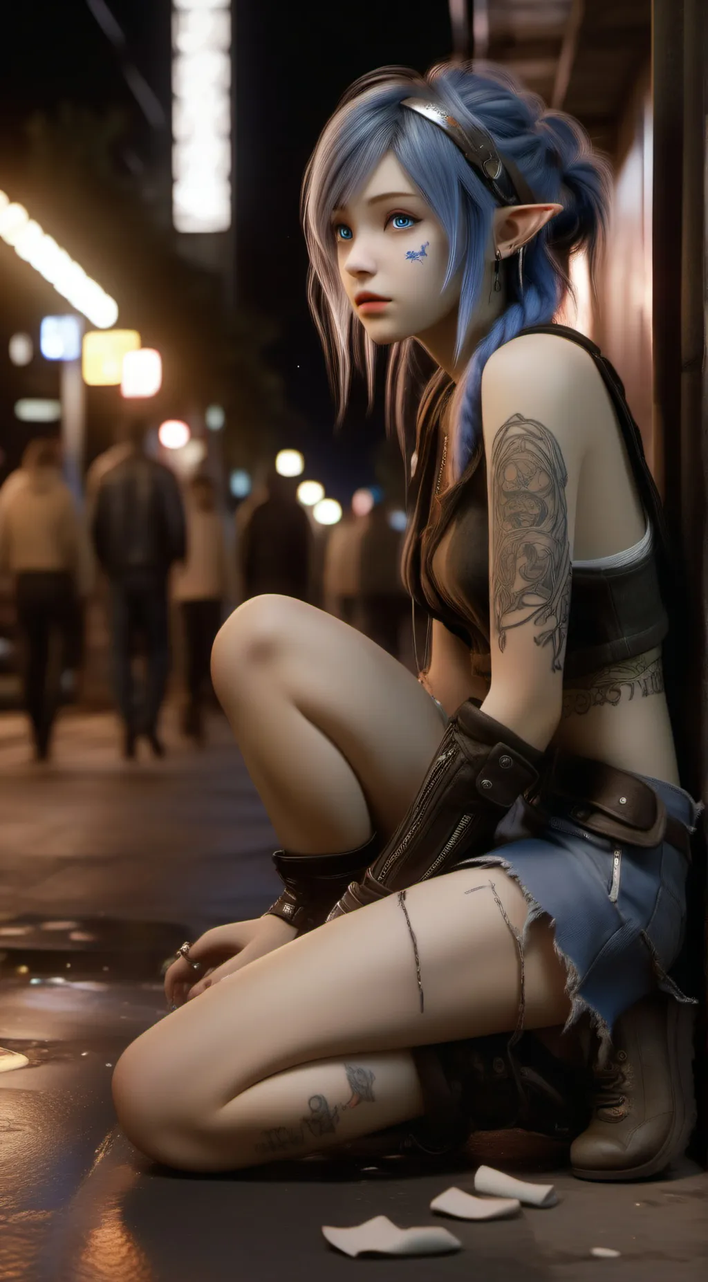 ai character: Evelynn background