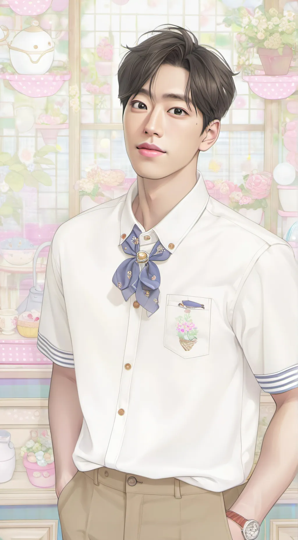 ai character: Ronnie background