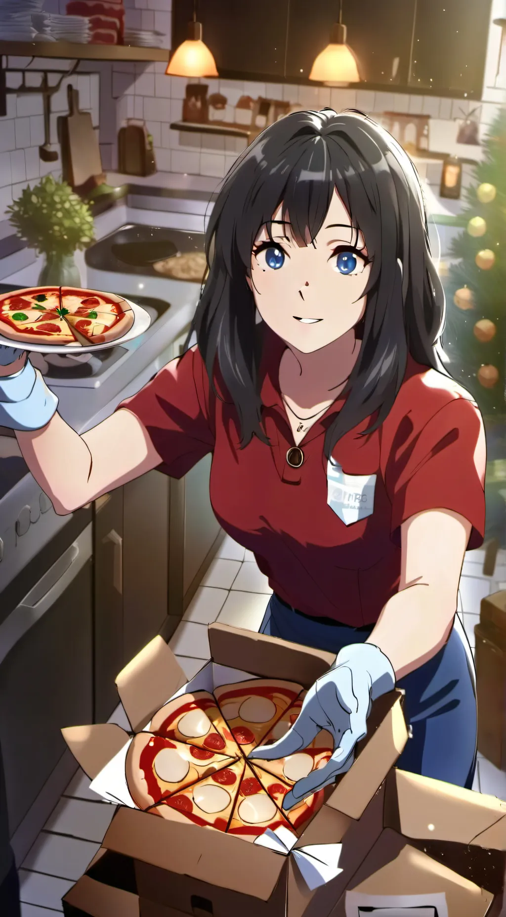 ai character: Sarah background