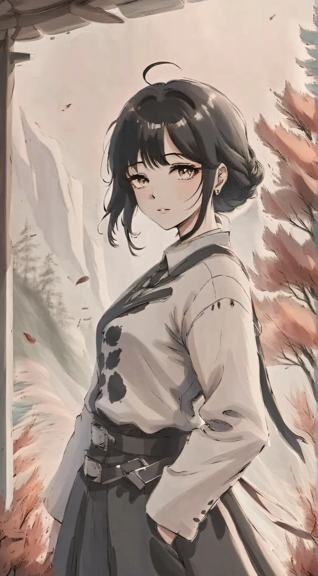 ai character: Mae background