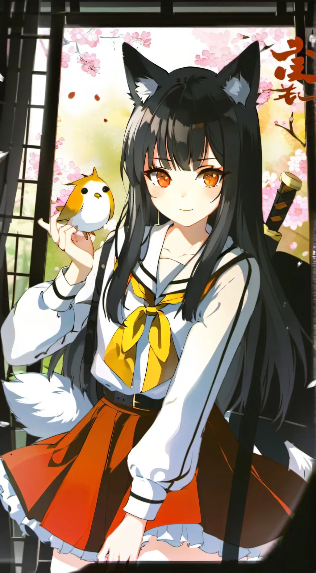 ai character: niko background